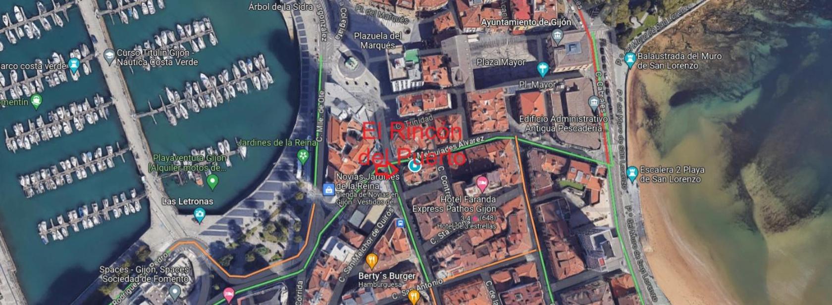 El Rincon Del Puerto Leilighet Gijón Eksteriør bilde